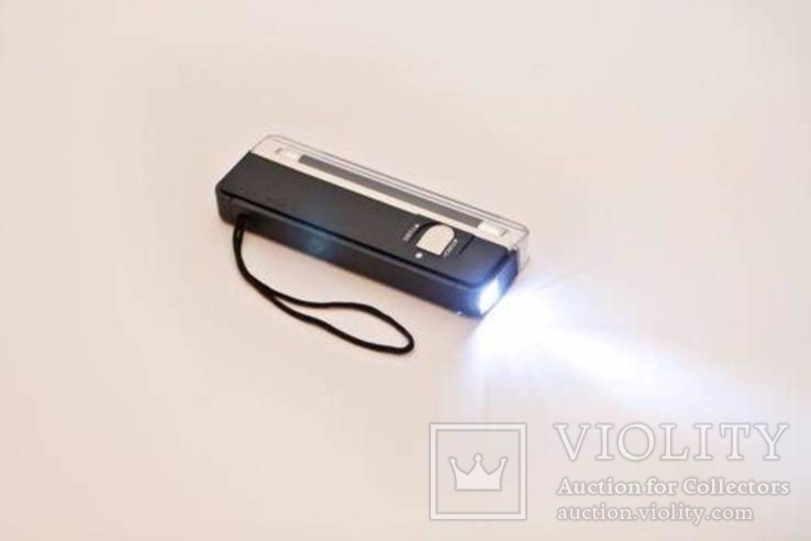 Портативный ультрафиолетовый детектор банкнот DL01, фото №5