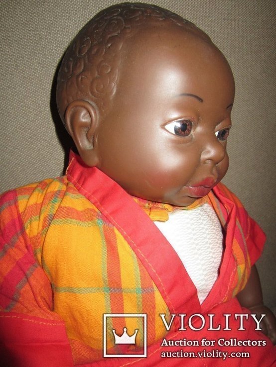  Кукла негр Джонни 50см Франция, фото №7