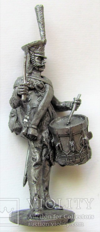 Фигура барабанщик гренадерской роты 1809-1812гг наполеоновские войны, фото №4