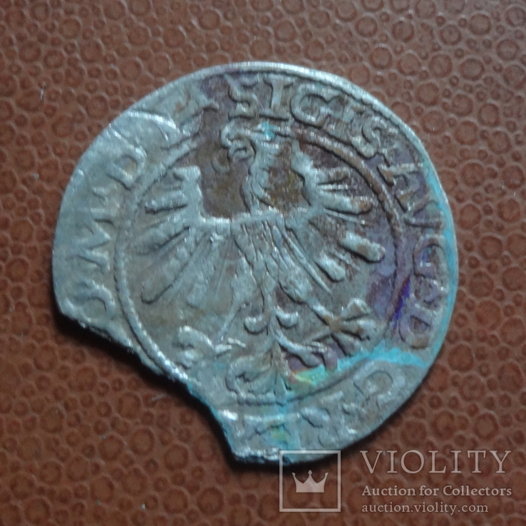 Полугрош  1563  серебро  (М.5.28)~, фото №4