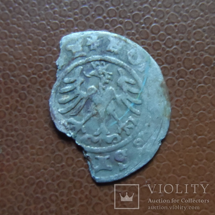 Полугрош 1509  коронный   серебро   (М.4.24)~, фото №3