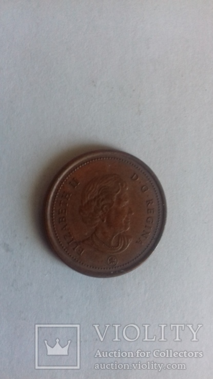 1 цент 2006 Канада, фото №3