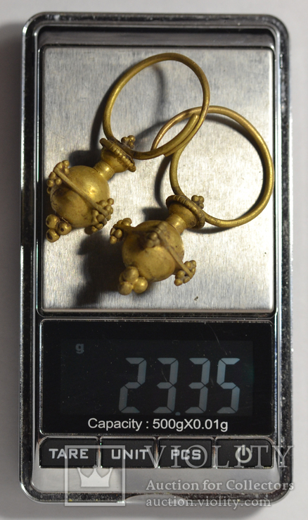 Височные украшения ПК.23,35 грамм., фото №13