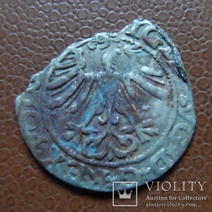 Полугрош 1565   серебро   (М.4.14), фото №5