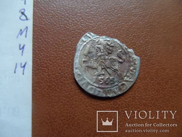 Полугрош 1565   серебро   (М.4.14)~, фото №6