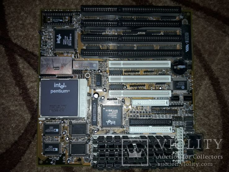 Старый компьютер intel pentium, socket 7, фото №5