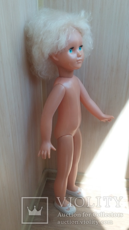 Кукла СССР 75 см Наталья на резинках, фото №4