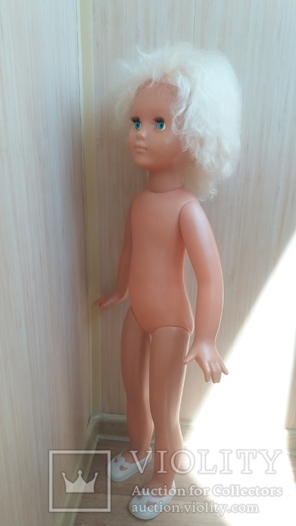 Кукла СССР 75 см Наталья на резинках, фото №6