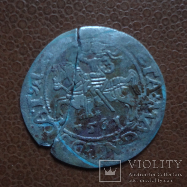 Полугрош  1561   серебро (М.3.50)~, фото №2