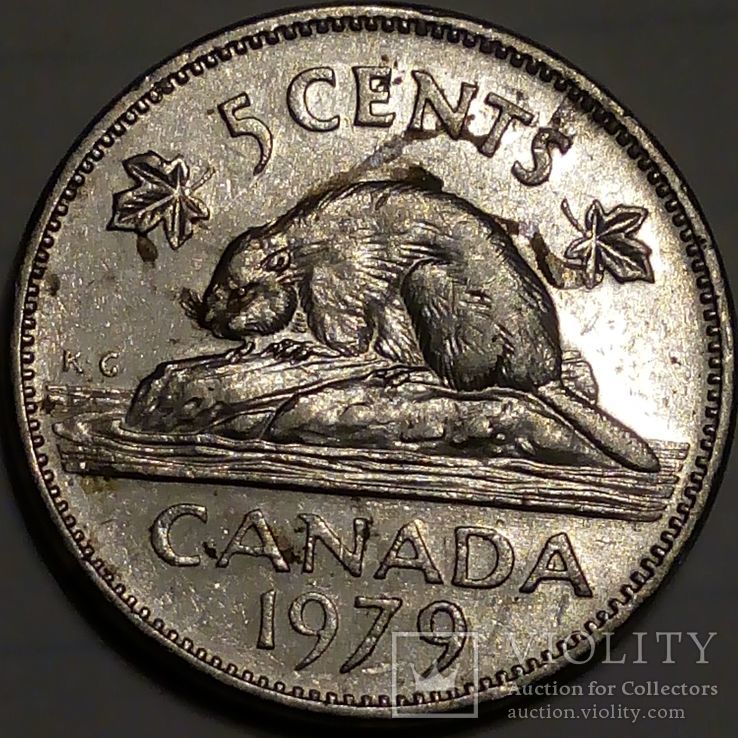 Канада 5 центов 1979