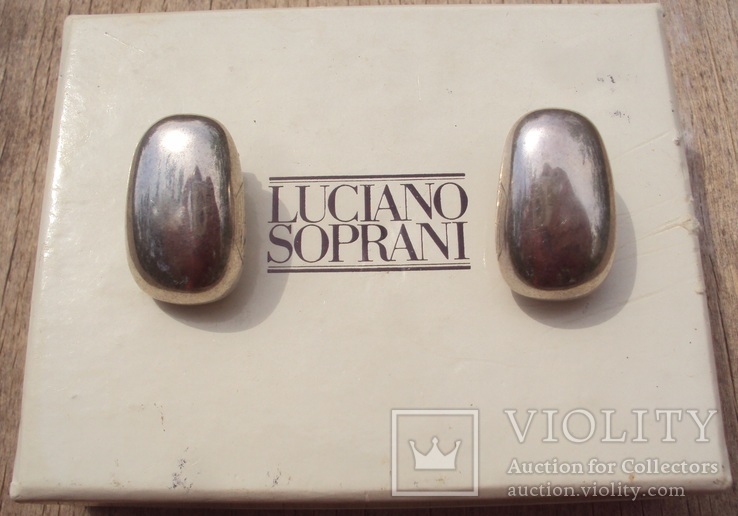 Клипсы Luciano Soprani, Италия.