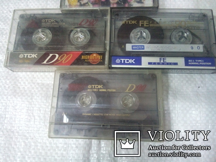 Аудиокассеты с записями TDK (7шт.), фото №4