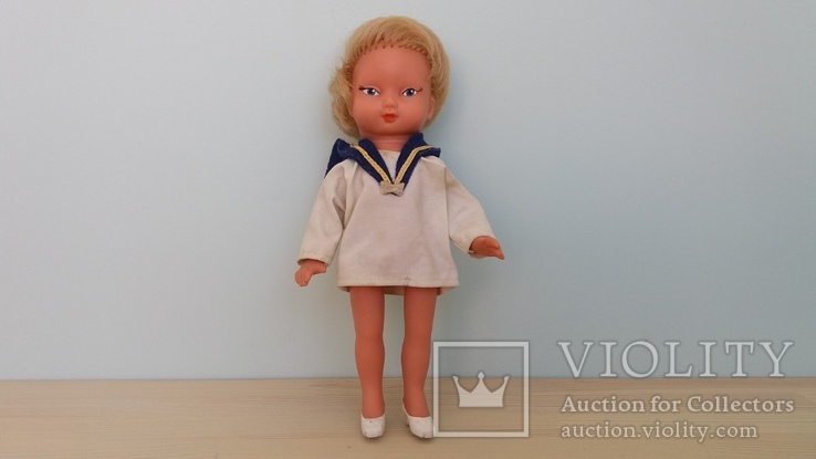 Кукла ГДР 21 см,на каблуках, фото №2