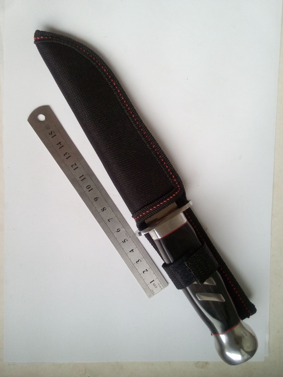 Нож туристичекский с чехлом Columbia К302В 26см, numer zdjęcia 7