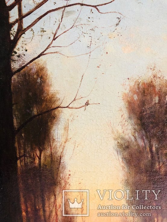 Картина "Лесной пейзаж" А.Медвъдевъ, фото №7