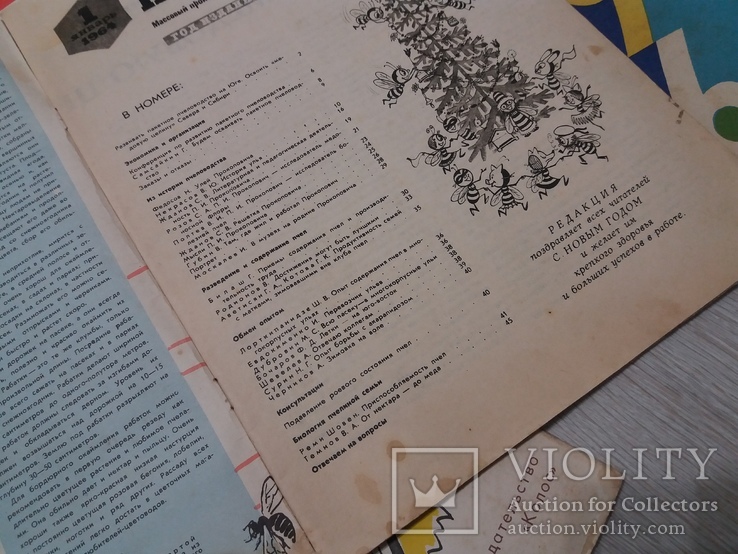 Журнал "Пчеловодство". Годовой набор СССР, 1964 г., фото №3