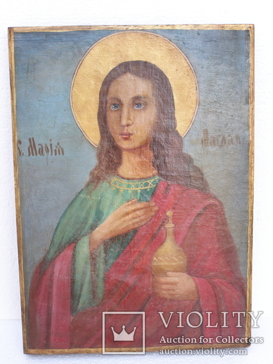 Икона мария магдалина  450мм Х 330мм, фото №2