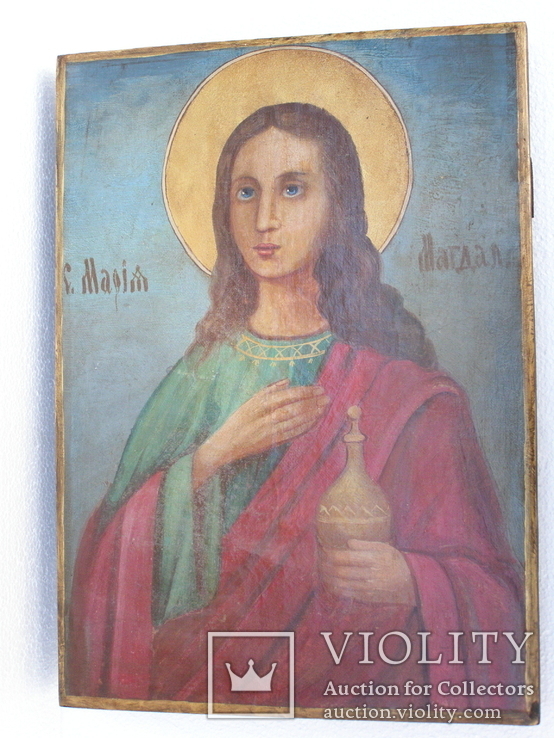 Икона мария магдалина  450мм Х 330мм, фото №5