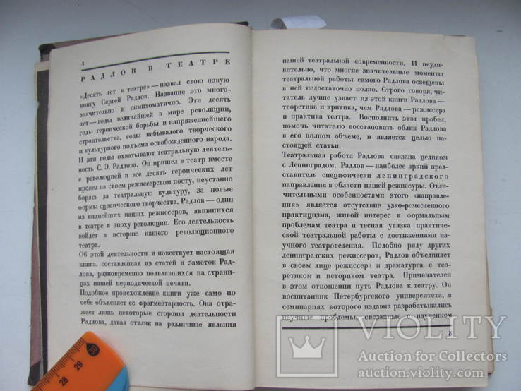 Радлов Сергей. Десять лет в театре.1929 г, фото №7