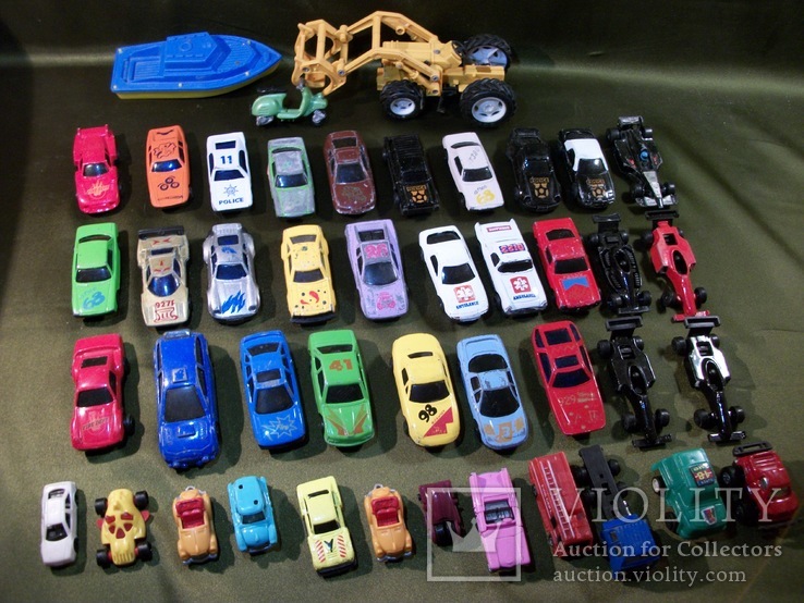Игрушечные автомобили, машинки. 44 штуки в лоте, фото №2