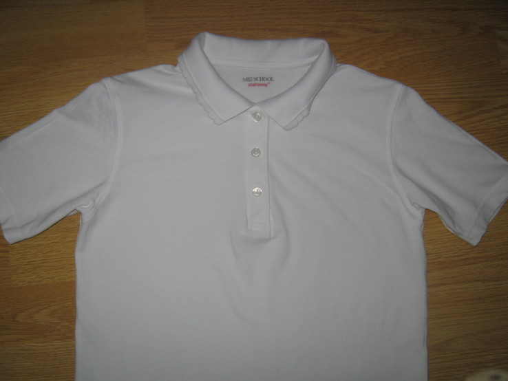 Дівчача футболка поло на 9-10 років Marks amp; Spencer, photo number 4