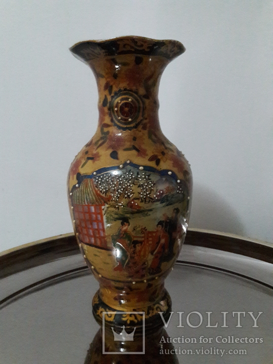 Китайська ваза Royal Satsuma, фото №2