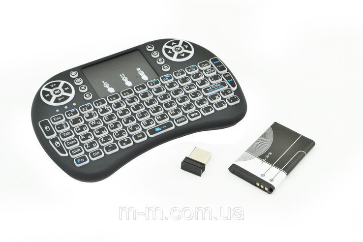 Комплект беспроводная клавиатура с тачпадом RT-MWK08  з подсветкой, photo number 4