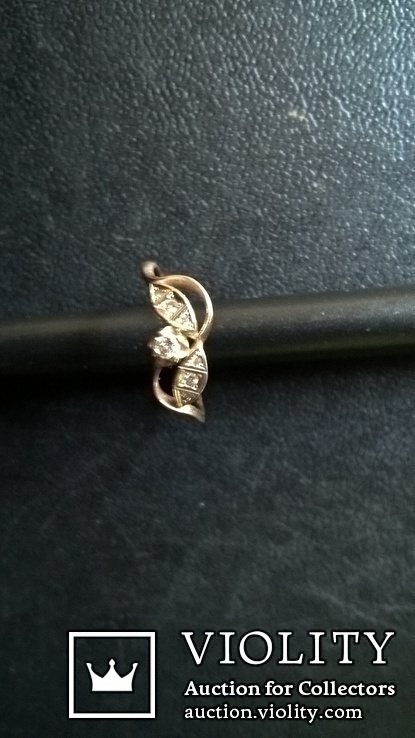 Кольцо и серьги с бриллиантами, фото №11