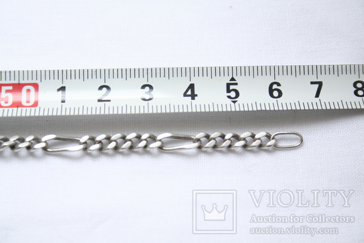 Серебряная цепь, 18 грамм, 56 см, фото №12