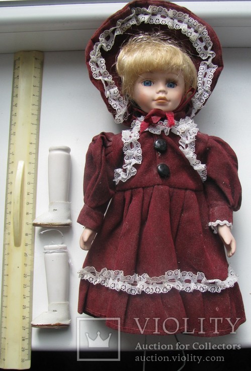 Кукла (Коллекционная) на реставрацию., фото №2