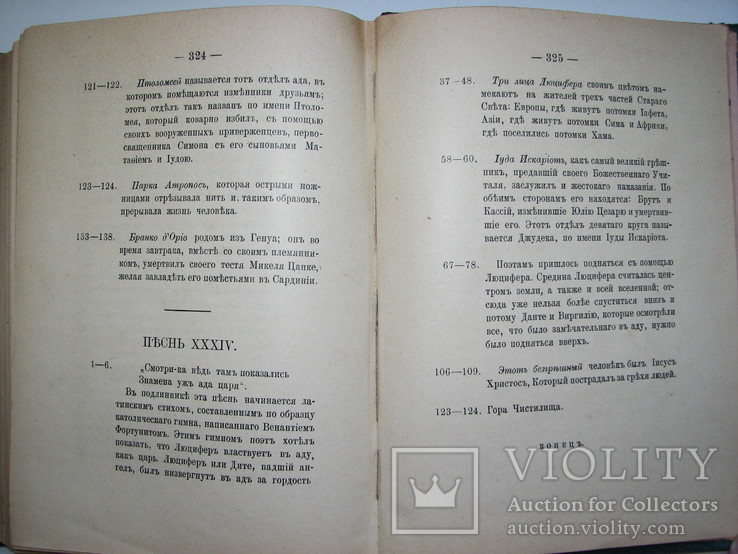 1893 Божественная комедия. Ад. Чистилище. Данте-Алигиери., фото №9