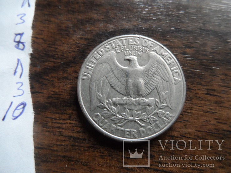 25 центов 1998  США   (Л.3.10)~, фото №4