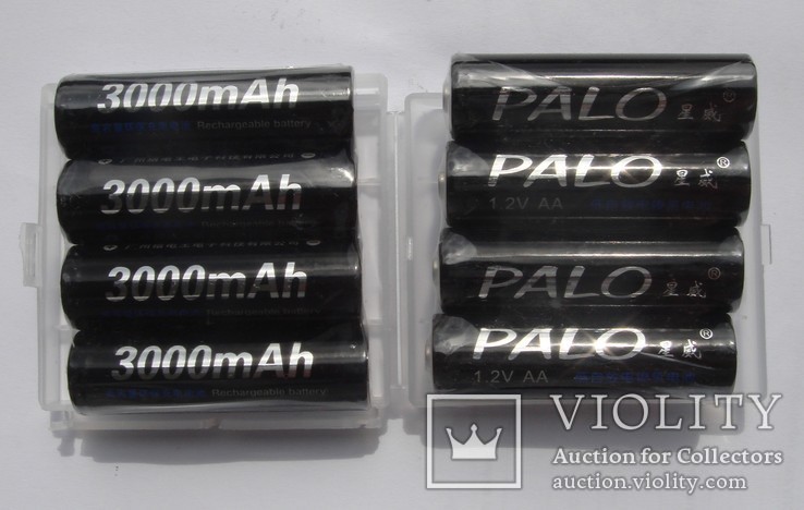 Аккумуляторы PALO AA Ni-Mh 3000mAh (8 шт.)