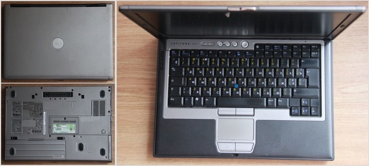 Dell D620 - Intel C2D (2x1.66ГГц)/2ГБ/SSD 120ГБ/Intel GMA 950/АКБ 3 часа, photo number 3