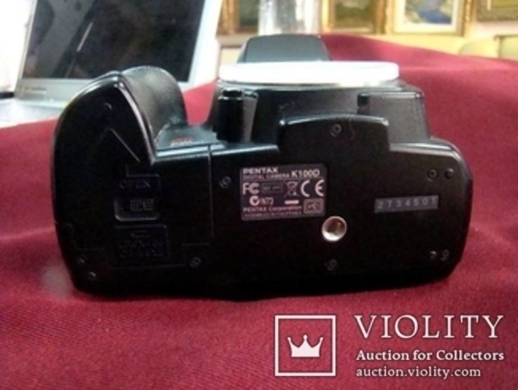 Фотоаппарат pentax с дополнительным объективом Sigma zoom 18-200mm 1:3.5-6.3 DC, фото №5