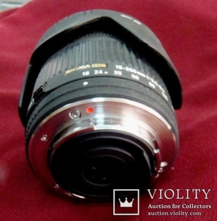 Фотоаппарат pentax с дополнительным объективом Sigma zoom 18-200mm 1:3.5-6.3 DC, фото №10