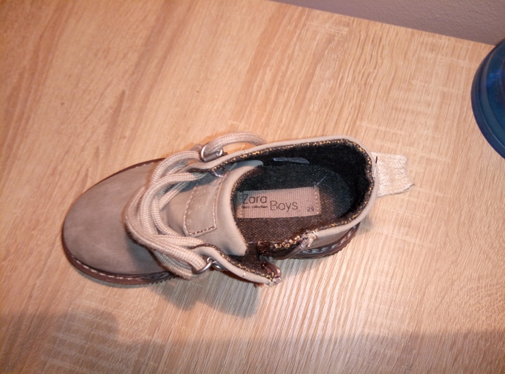 Детские ботинки ZARA., фото №5
