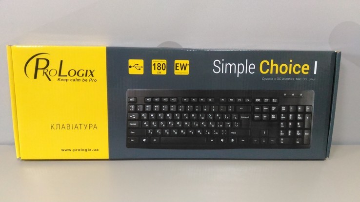 Клавиатура ProLogix Simple Choice I USB Black, numer zdjęcia 8