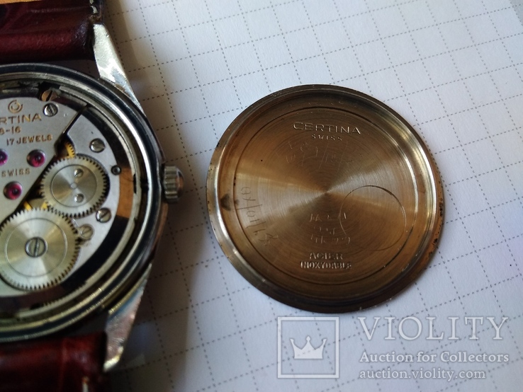 Швейцарские часы Certina, фото №5