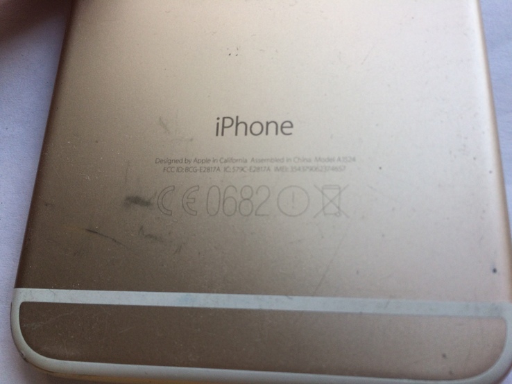 Apple IPhone 6+ Gold, фото №3