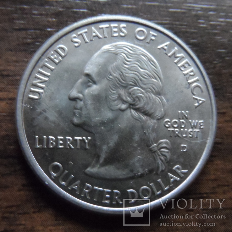 25 центов 2005 Калифорния    (Л.7.20)~, фото №3