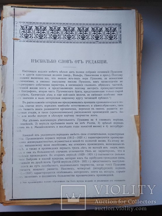 Пушкин, Полное собрание сочинений, изд. 1913 г. Екатеринослав Ротенберг, фото №6