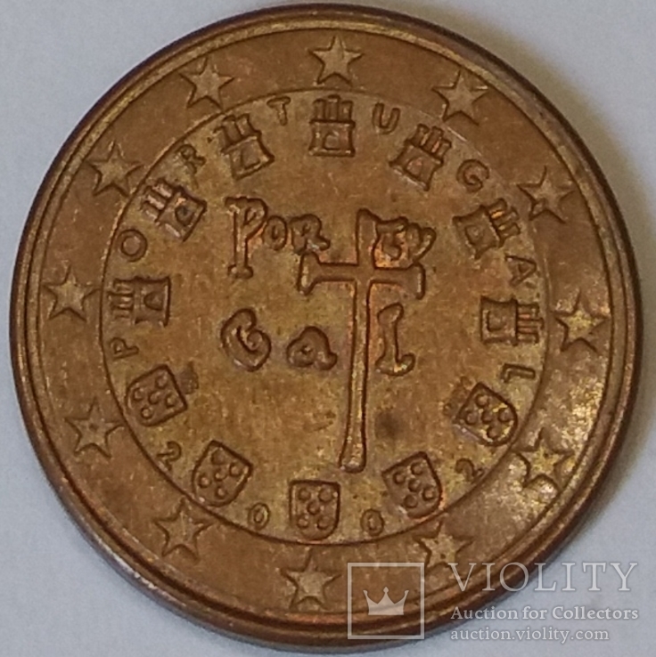 Португалія 5 євроцентів, 2002