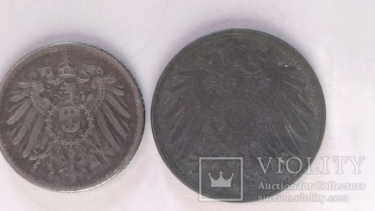 5 и 10 пфенингов 1921 года. Германия., фото №5