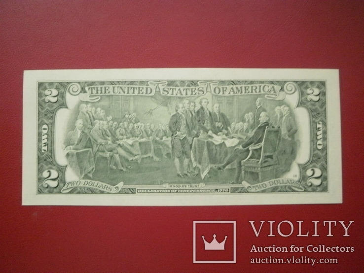 США 2009 рiк 2 долари UNC., фото №2