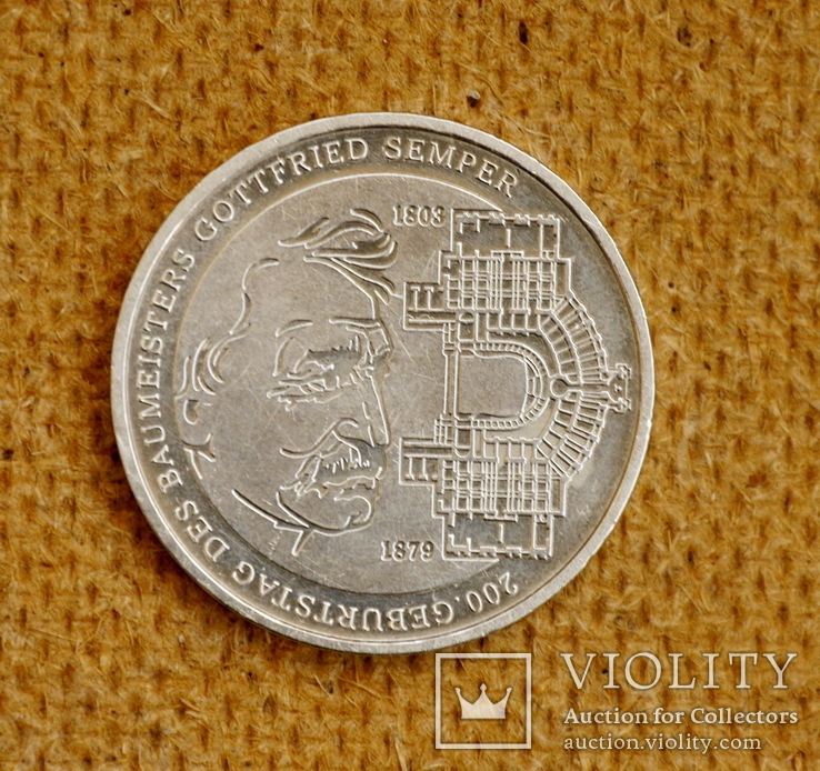 10 евро , Германия , 2003 г., фото №2
