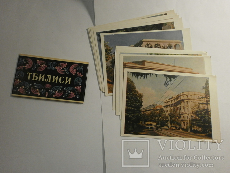Набор открыток 1957 Тбилиси. Грузия. 10шт, фото №2