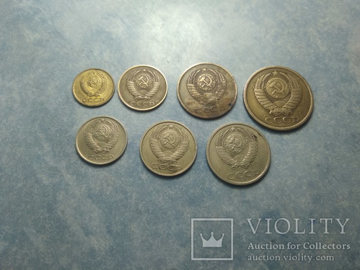Годовой набор монет СССР 1983 года, фото №3