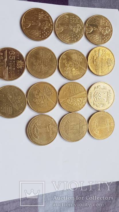 Лот монет Украины., фото №8