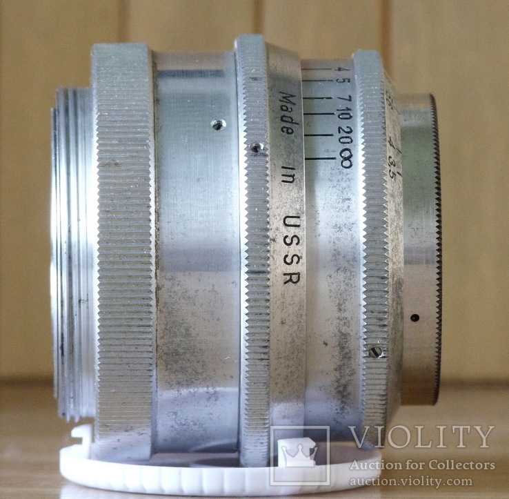Индустар-50 3,5/50  М39 Дальномерный нескладывающийся вариант (Зоркий, ФЭД, Leica), фото №4